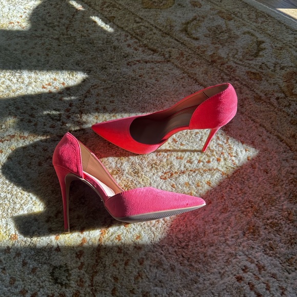 Hot pink heels size US9 - Picture 2 of 6